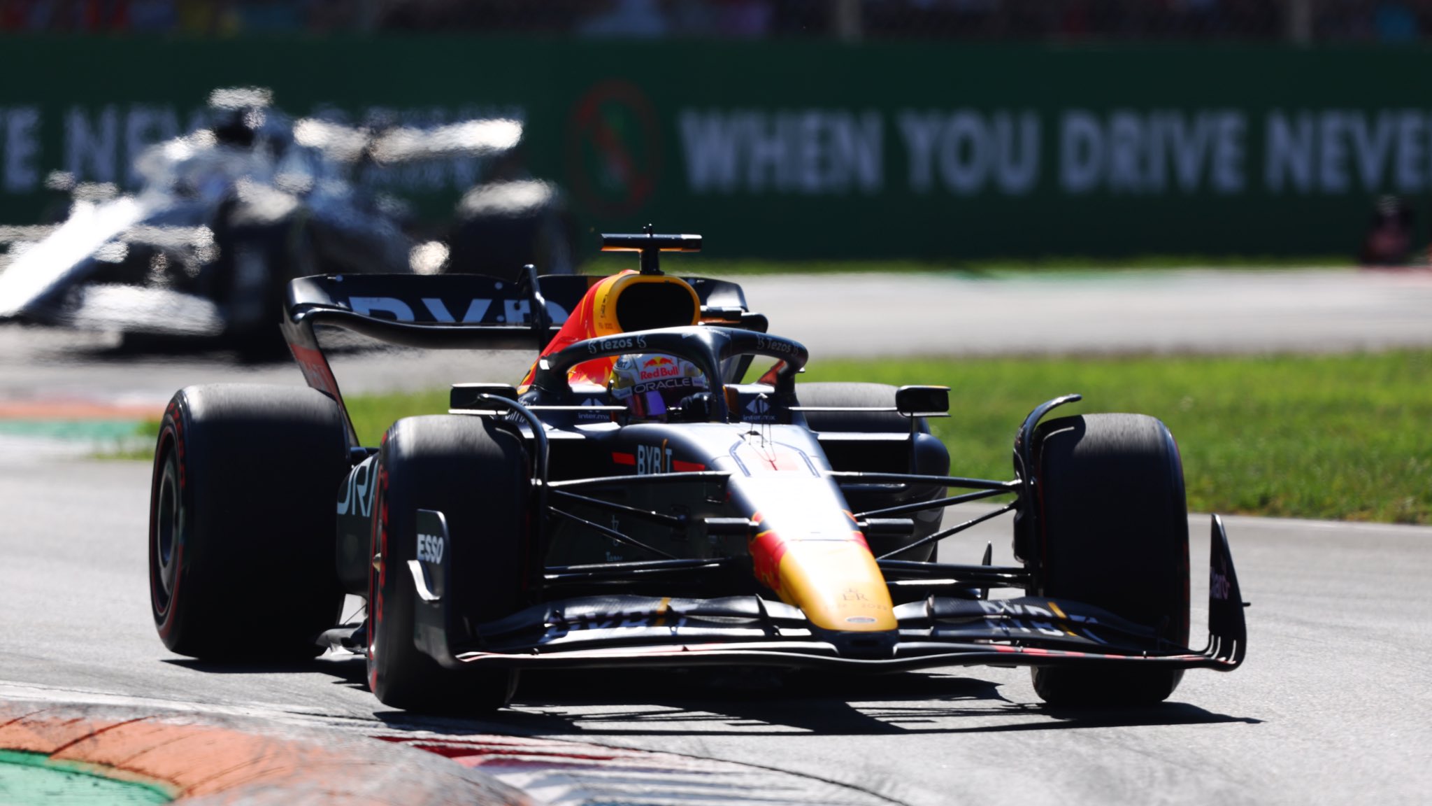 Max Verstappen en tête du Grand Prix d'Italie 2022
