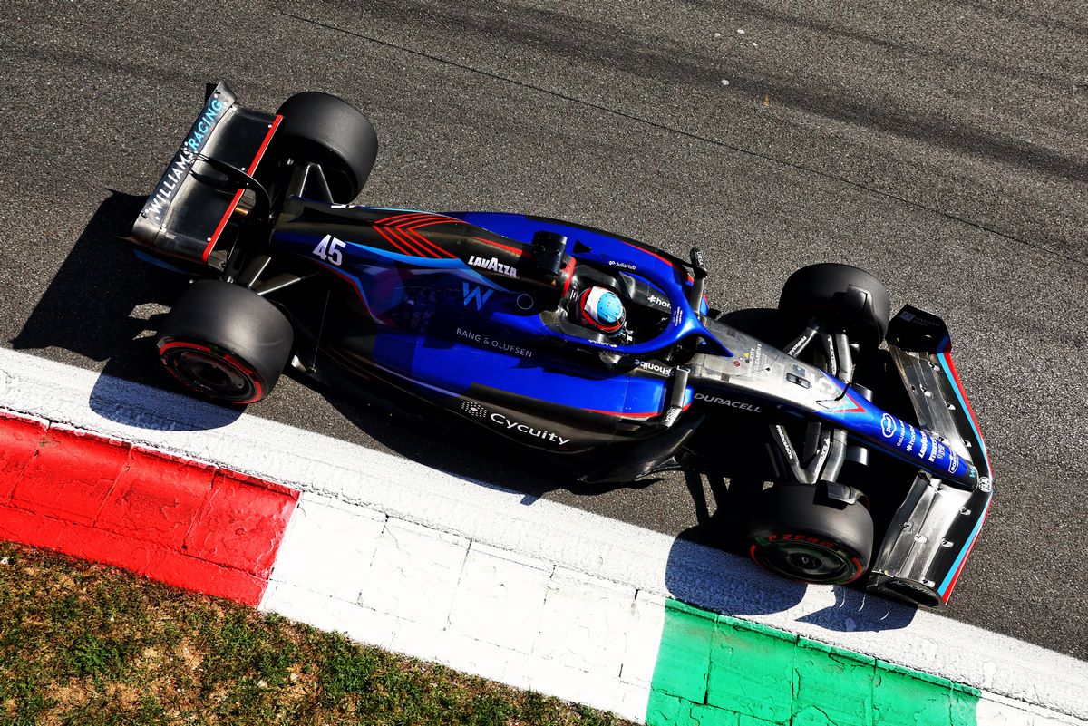 Nyck de Vries dans la Williams au Grand Prix d'Italie 2022