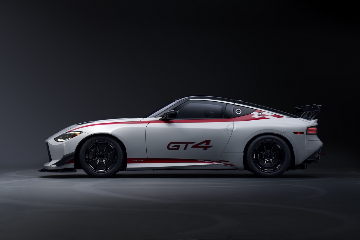 Photo studio de la Nissan Z GT4 pour 2023