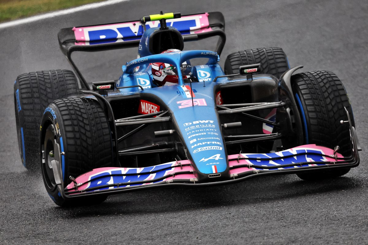 Esteban Ocon décroche la 4e place au Grand Prix du Japon 2022