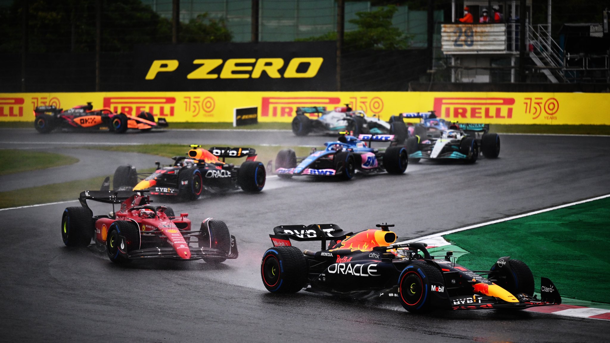 La relance de la course au Grand Prix du Japon 2022
