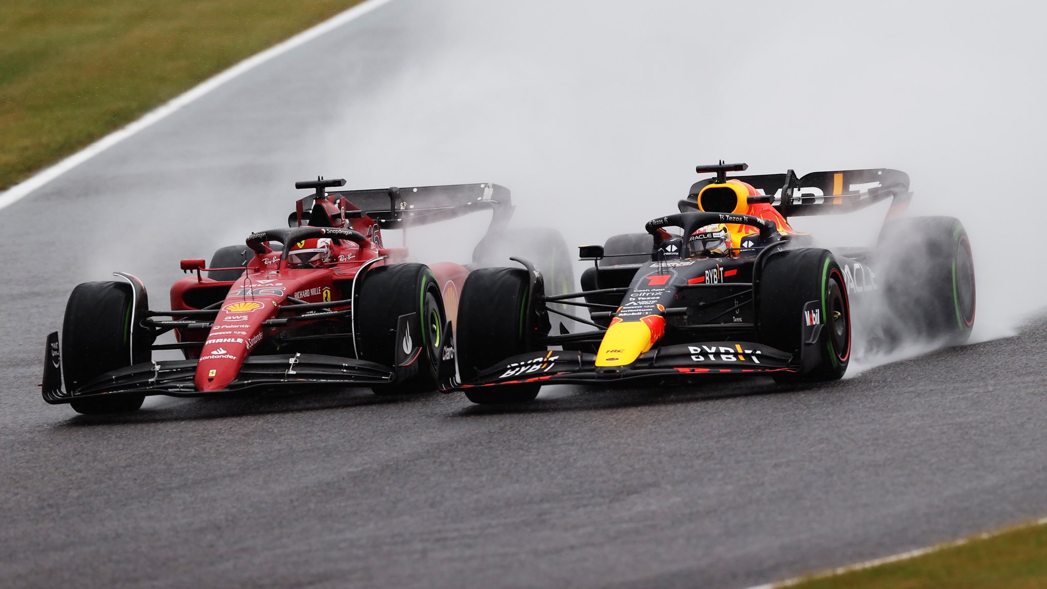 Départ de la course du Grand Prix du Japon 2022