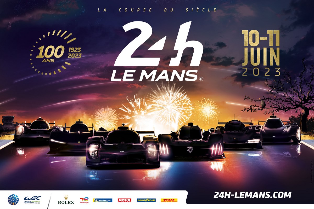 Affiche 24 Heures du Mans 2023