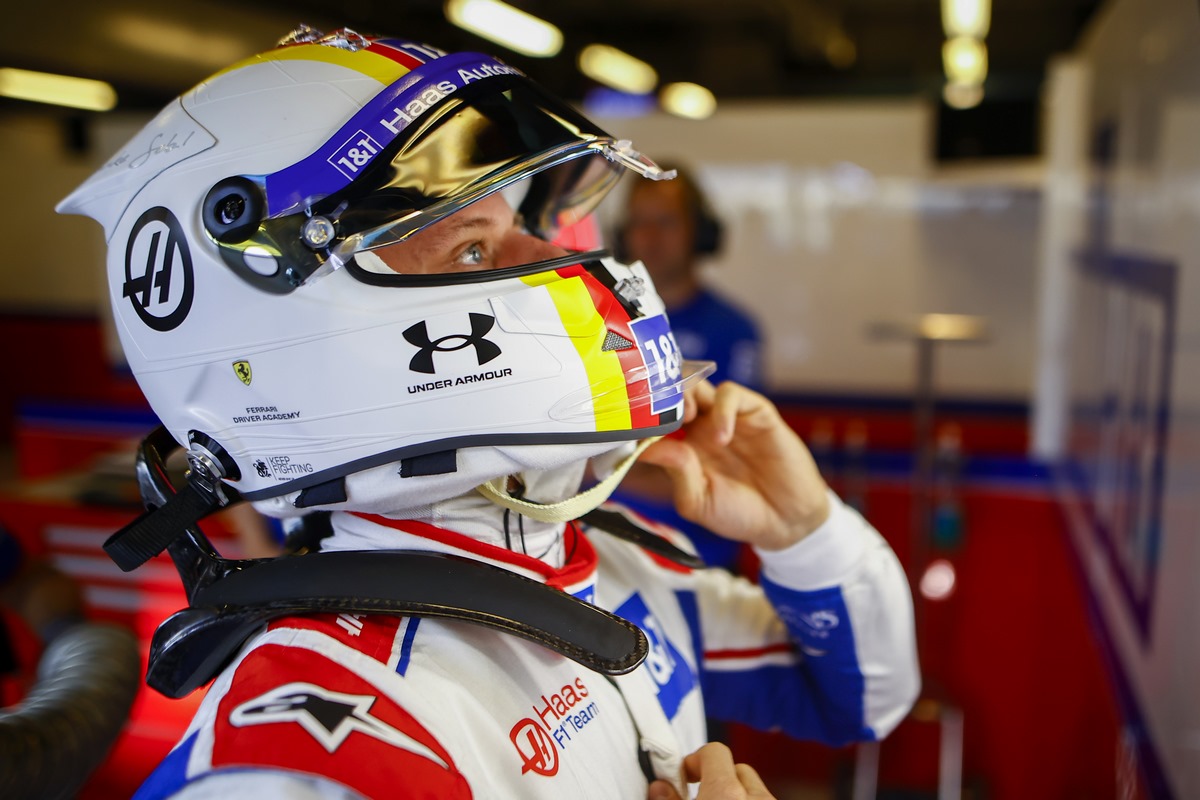 Mick Schumacher au GP d'Abu Dhabi 2022