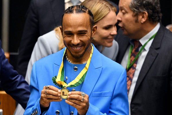 Sir Lewis Hamilton est devenu citoyen d'honneur du Brésil