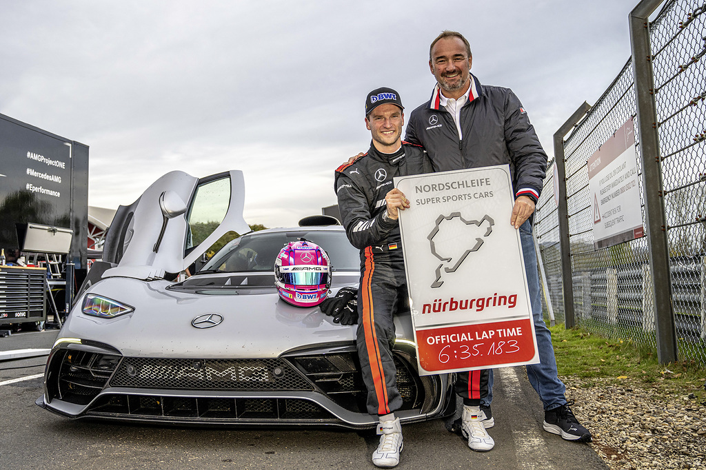 L'AMG ONE fait le record du Nürburgring