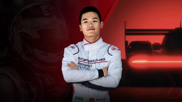 Yifei Ye dans la Porsche 963 en FIA WEC en 2023
