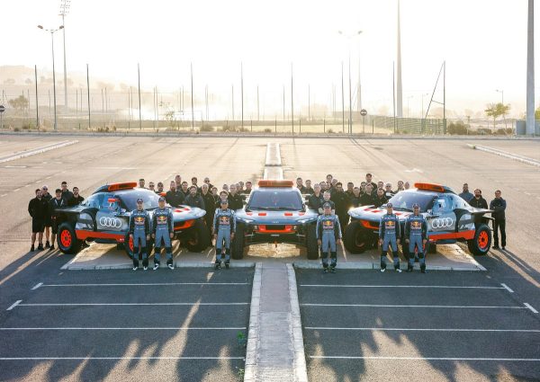 Audi dévoile ses équipages et ses objectifs pour le Dakar 2023