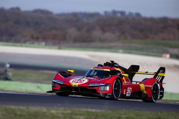 Ferrari a bouclé deux jours d'essais à Vallelunga avec la 499P