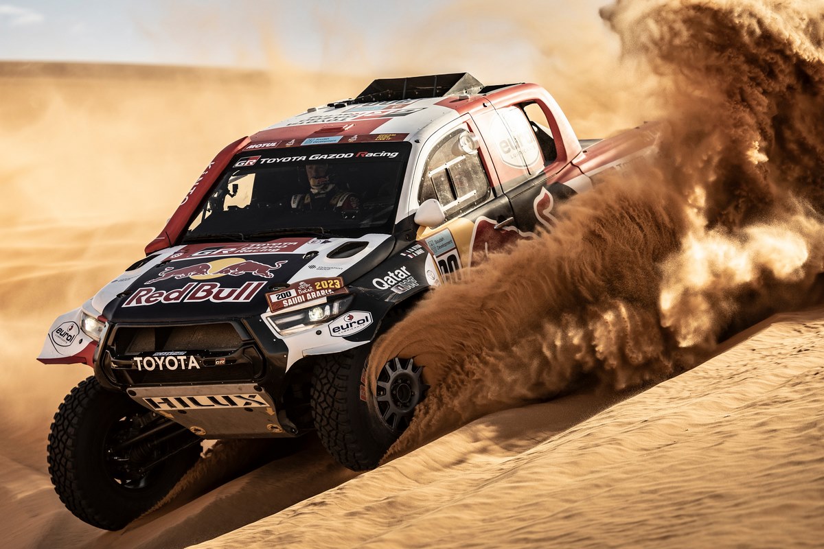 Le Toyota DKR Hilux T1+ pour le Dakar 2023