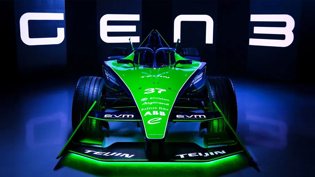 La livrée de la Envision Racing Gen3