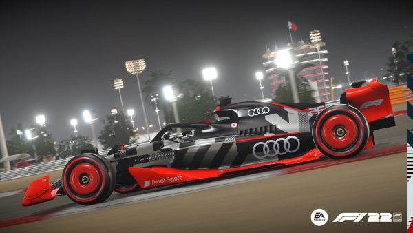 La livrée du show-car Audi disponible dans le jeu F1 22