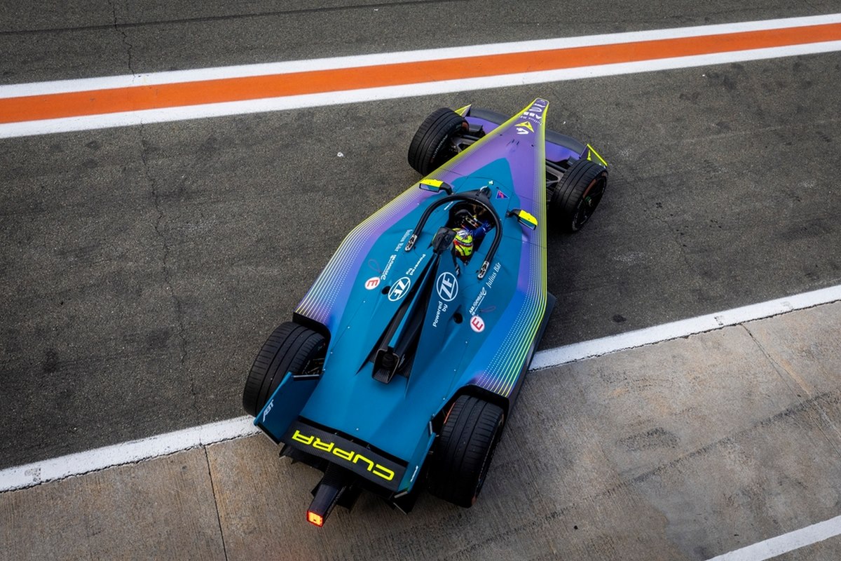 Robin Frijns, ABT CUPRA Formula E aux essais de Valencia