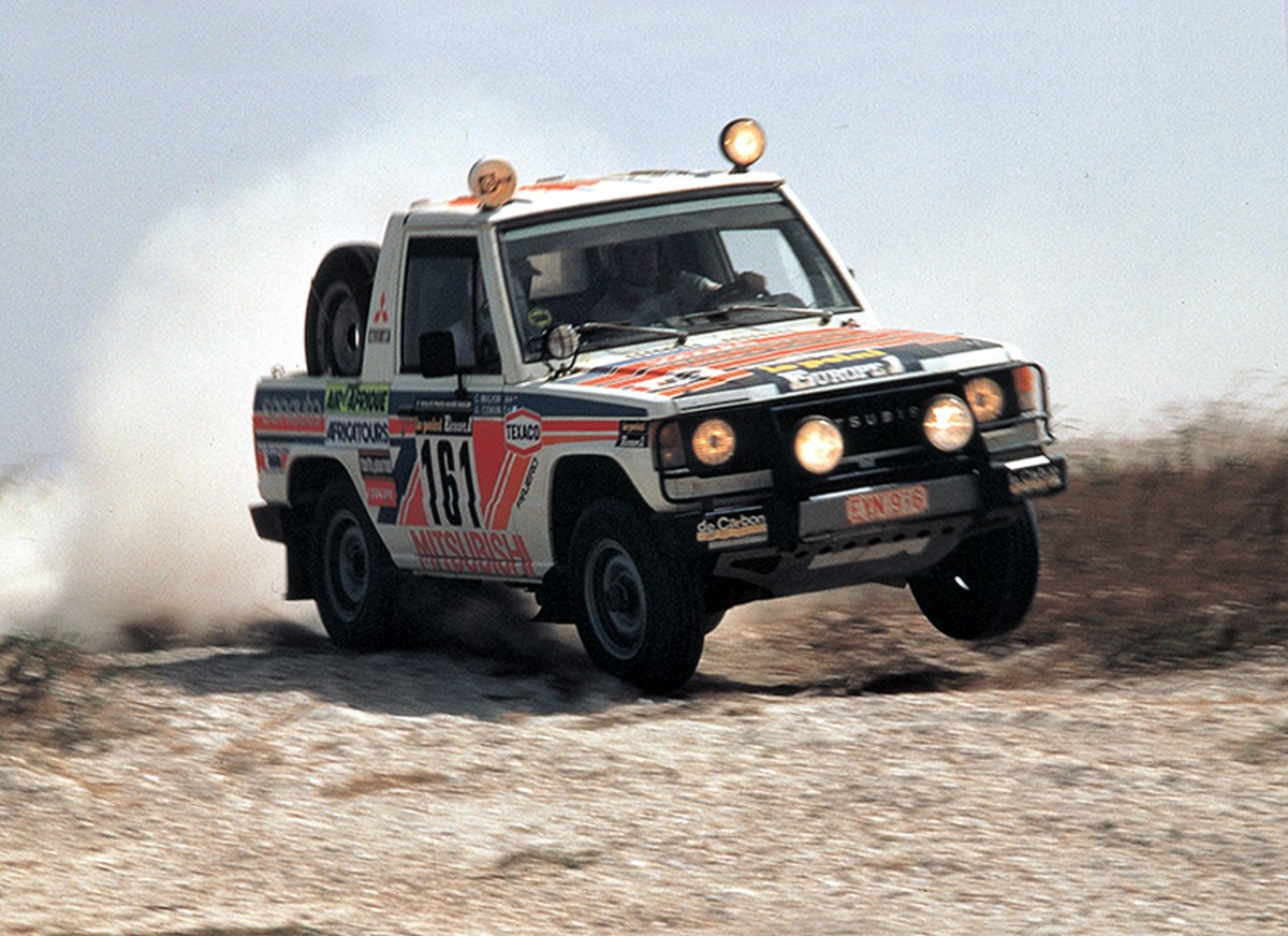 Mitsubishi Pajero au Dakar 1983