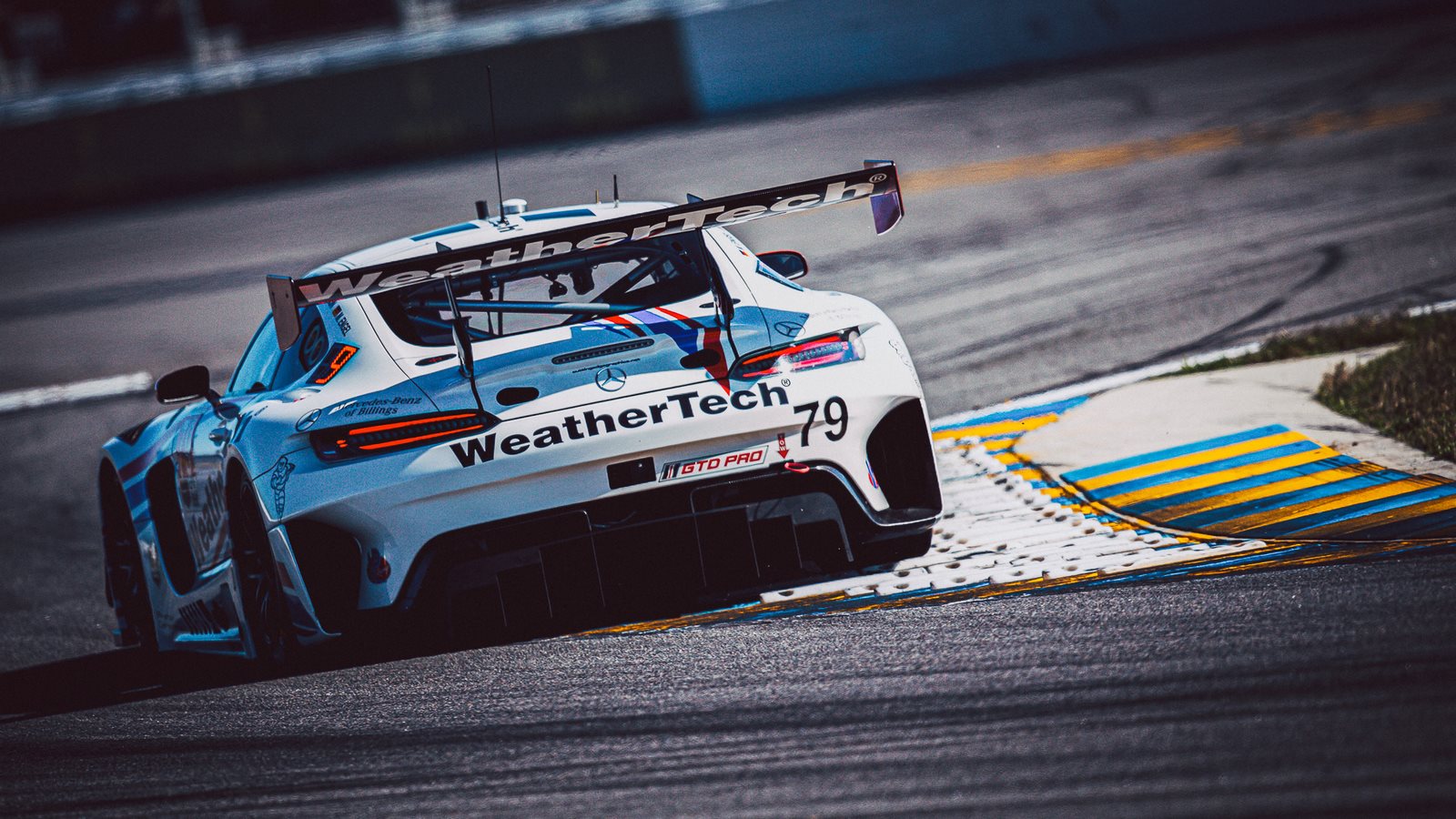 La Mercedes AMG GT3 du WeatherTech Racing