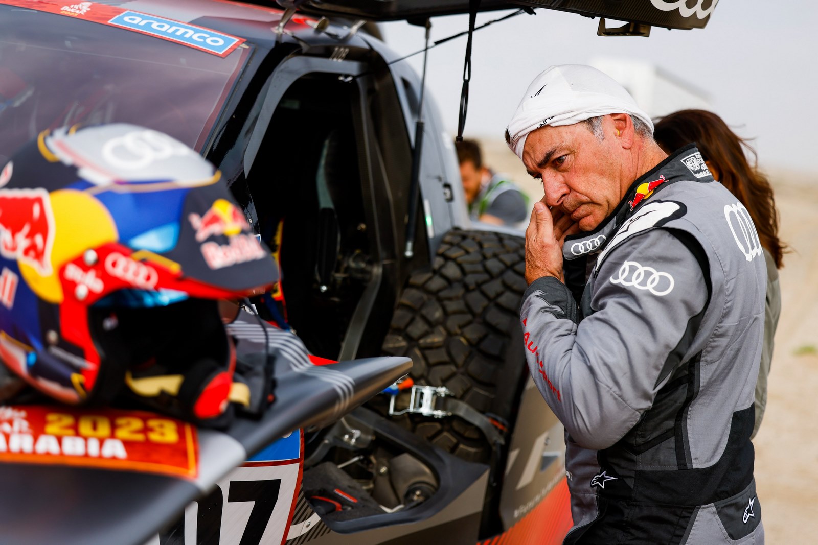 Carlos Sainz sur le Dakar 2023