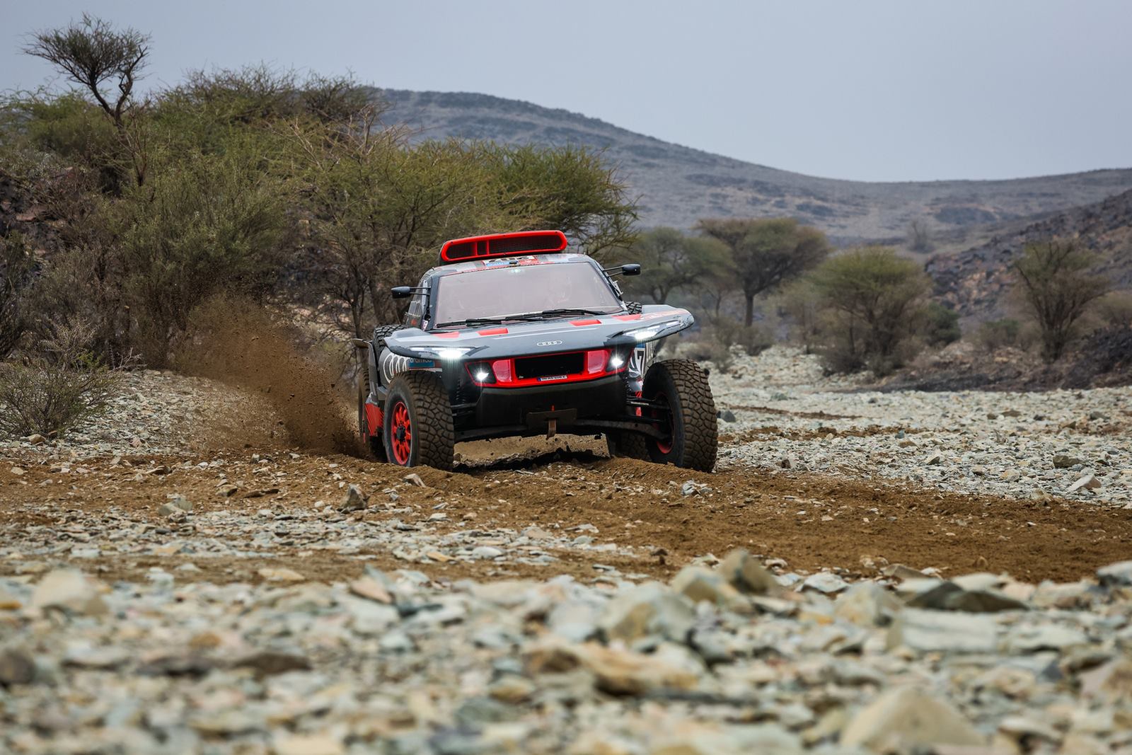 Carlos Sainz lors de l'étape 8 du Dakar 2023