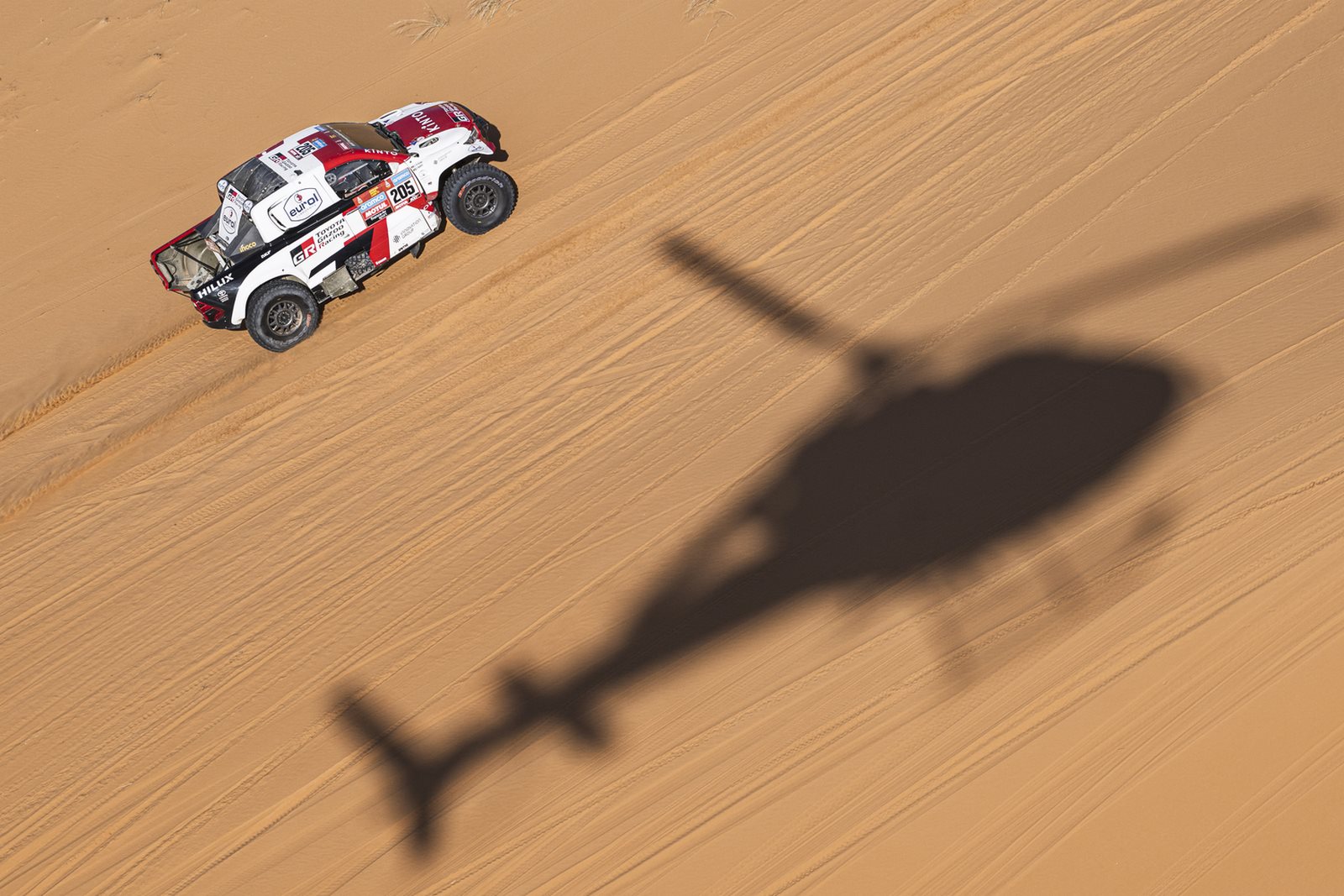 Giniel de Villiers lors de l'étape 6 du Dakar 2023