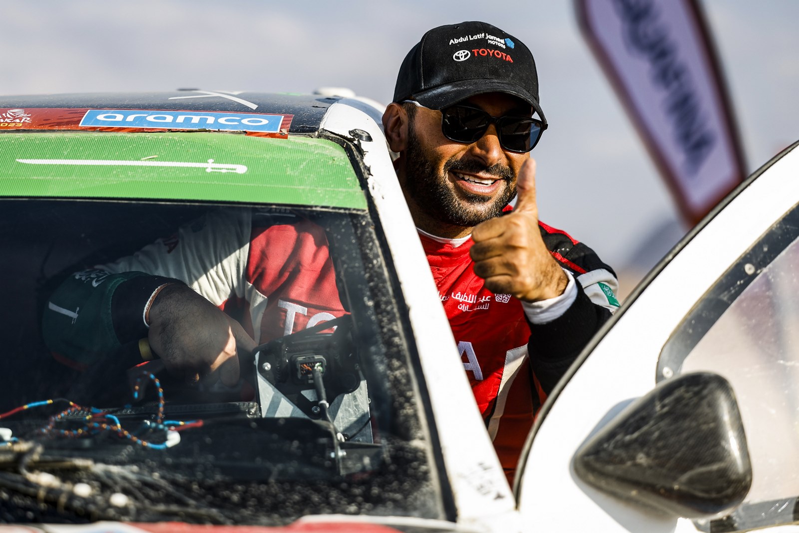 Yazeed Al Rajhi à l'issue de l'étape 7 du Dakar 2023
