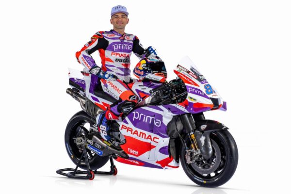 Jorge Martin sur la Pramac Ducati 2023
