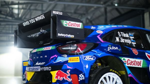 La nouvelle Ford Puma Rally1 avec sa livrée 2023 chez M-Sport