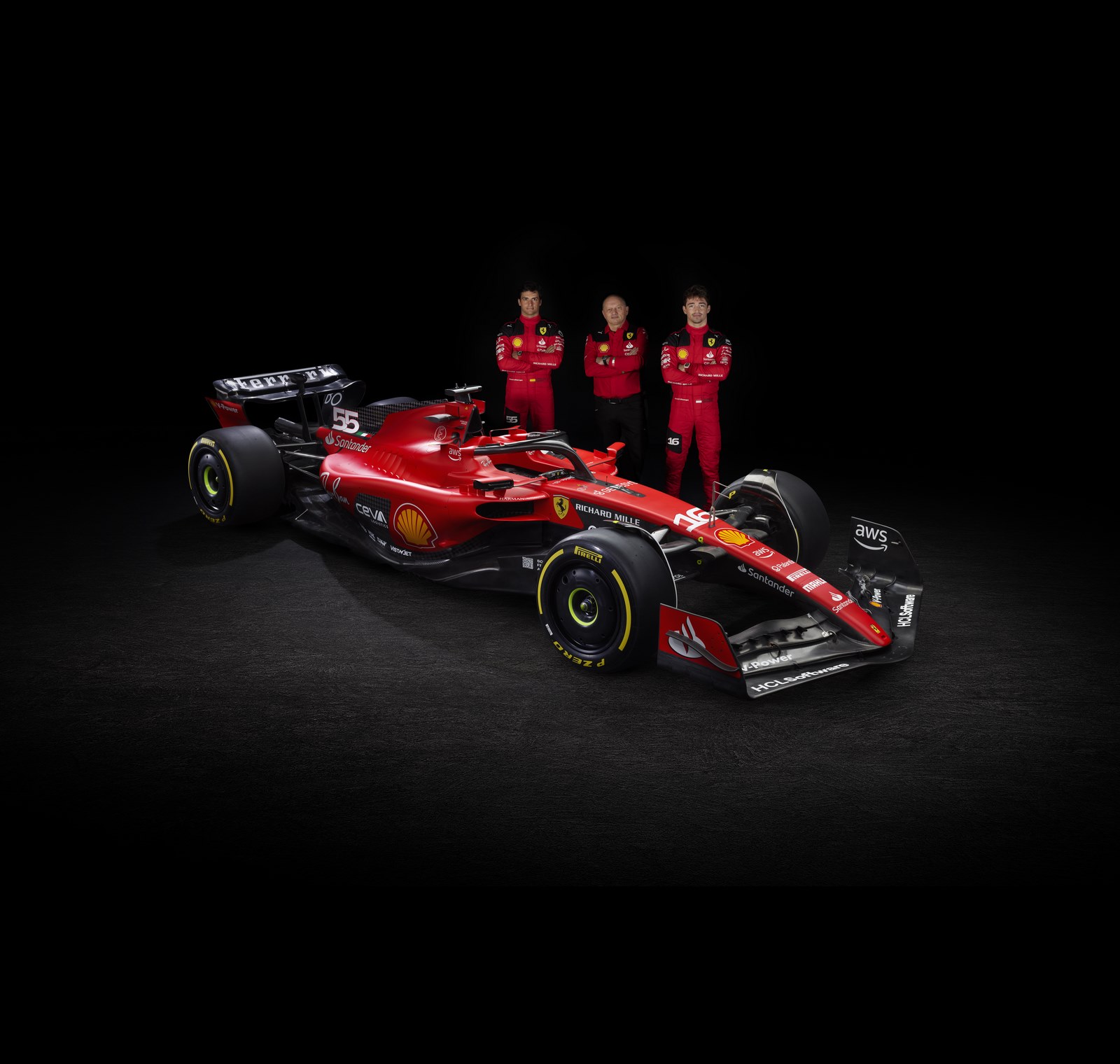Lancement de la nouvelle Scuderia Ferrari SF23