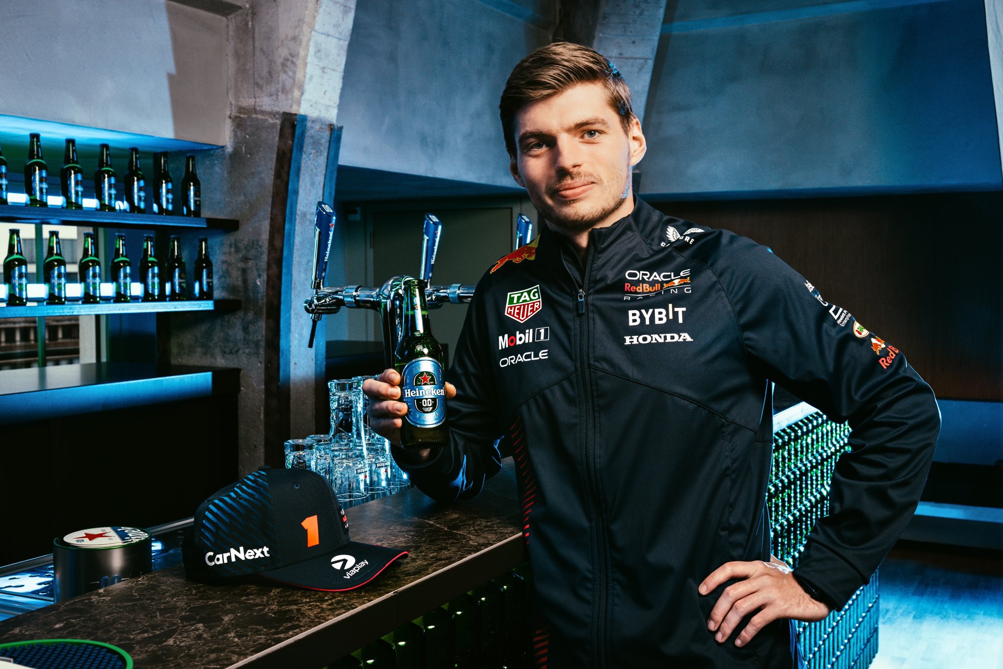 Verstappen ambassadeur d'Heineken qui s'associe avec Red Bull