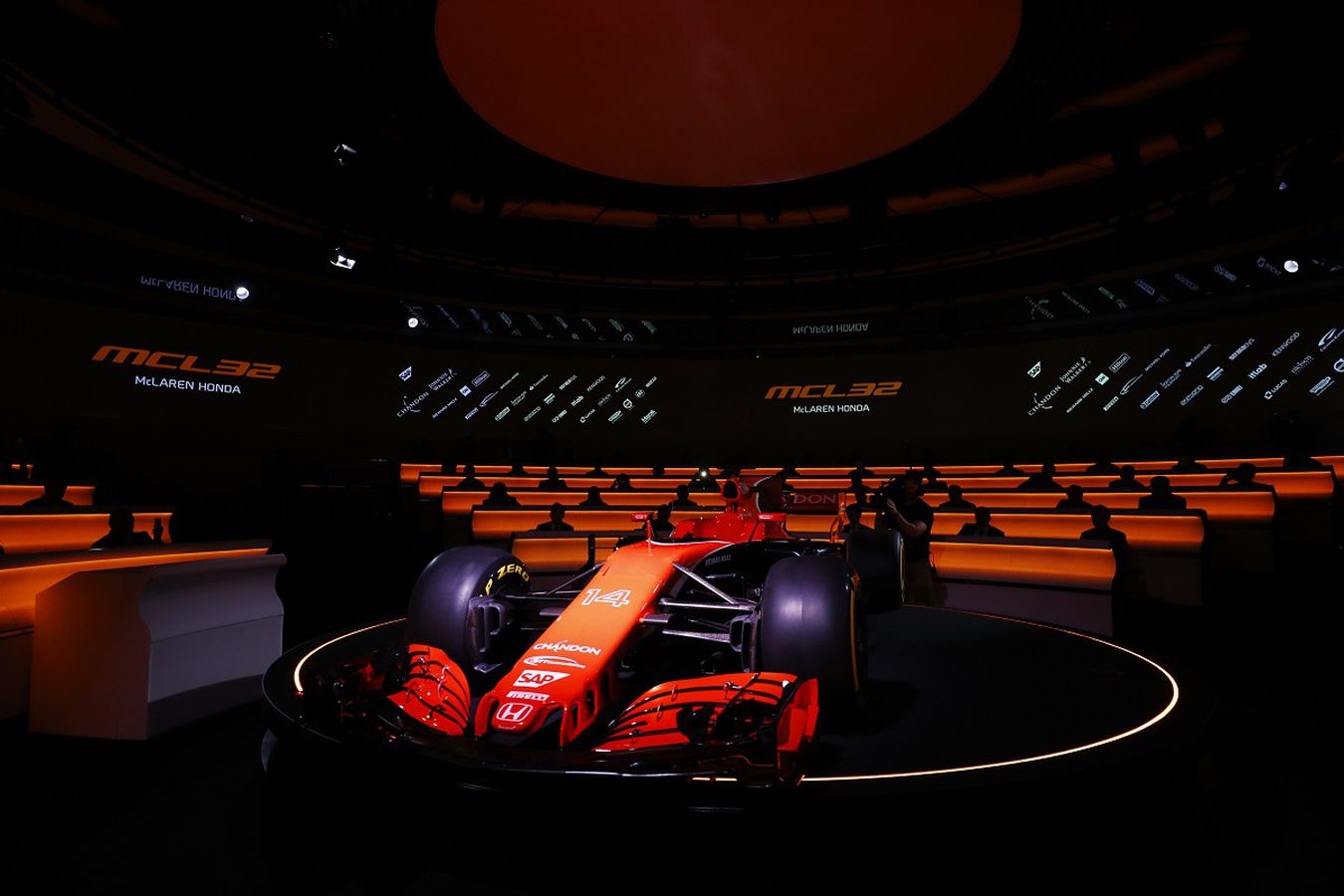 Lancement de la McLaren MCL32