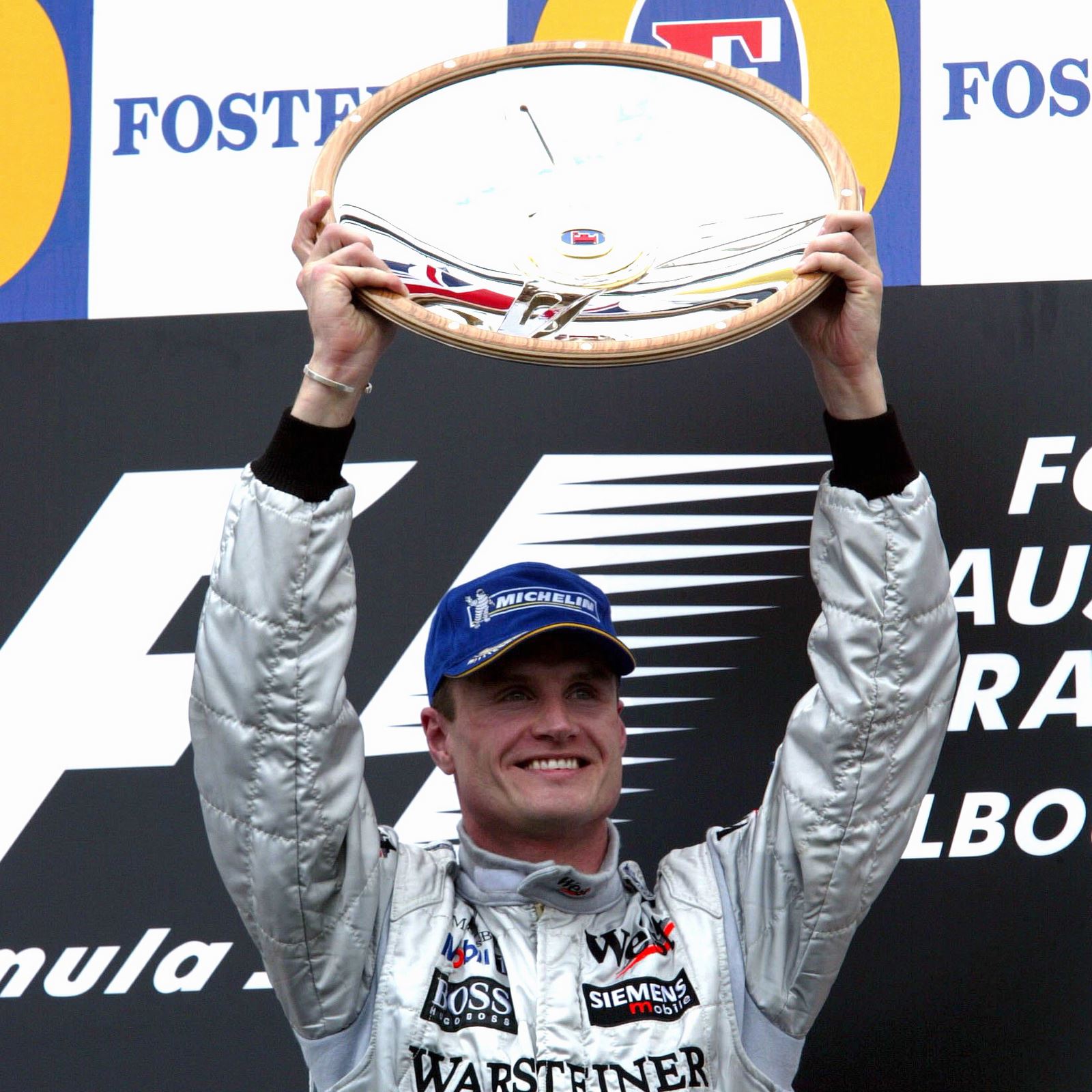 David Coulthard, vainqueur du GP d'Australie 2003