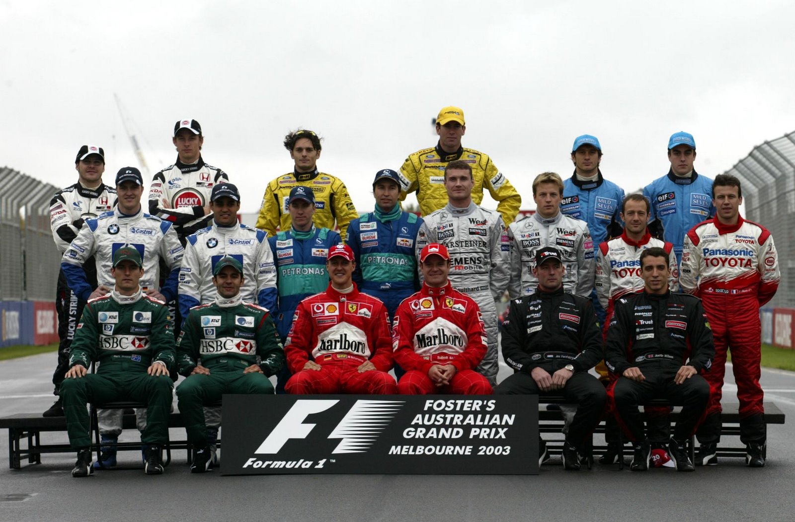 La photo officielle de la saison F1 de 2023