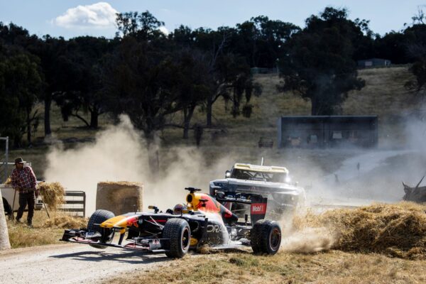 Oracle Red Bull Racing and the RB7 with Toby Price in Australia