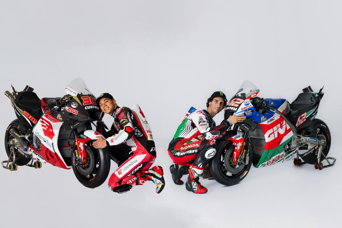 Takaaki Nakagami et Alex Rins avec les LCR Honda MotoGP