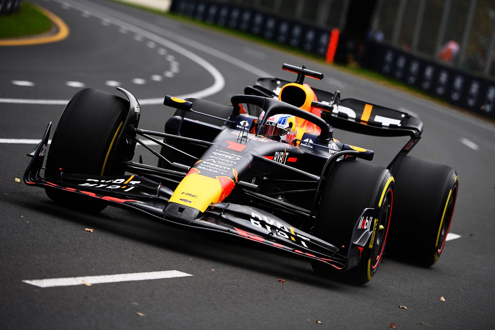 Max Verstappen aux essais libres à Melbourne
