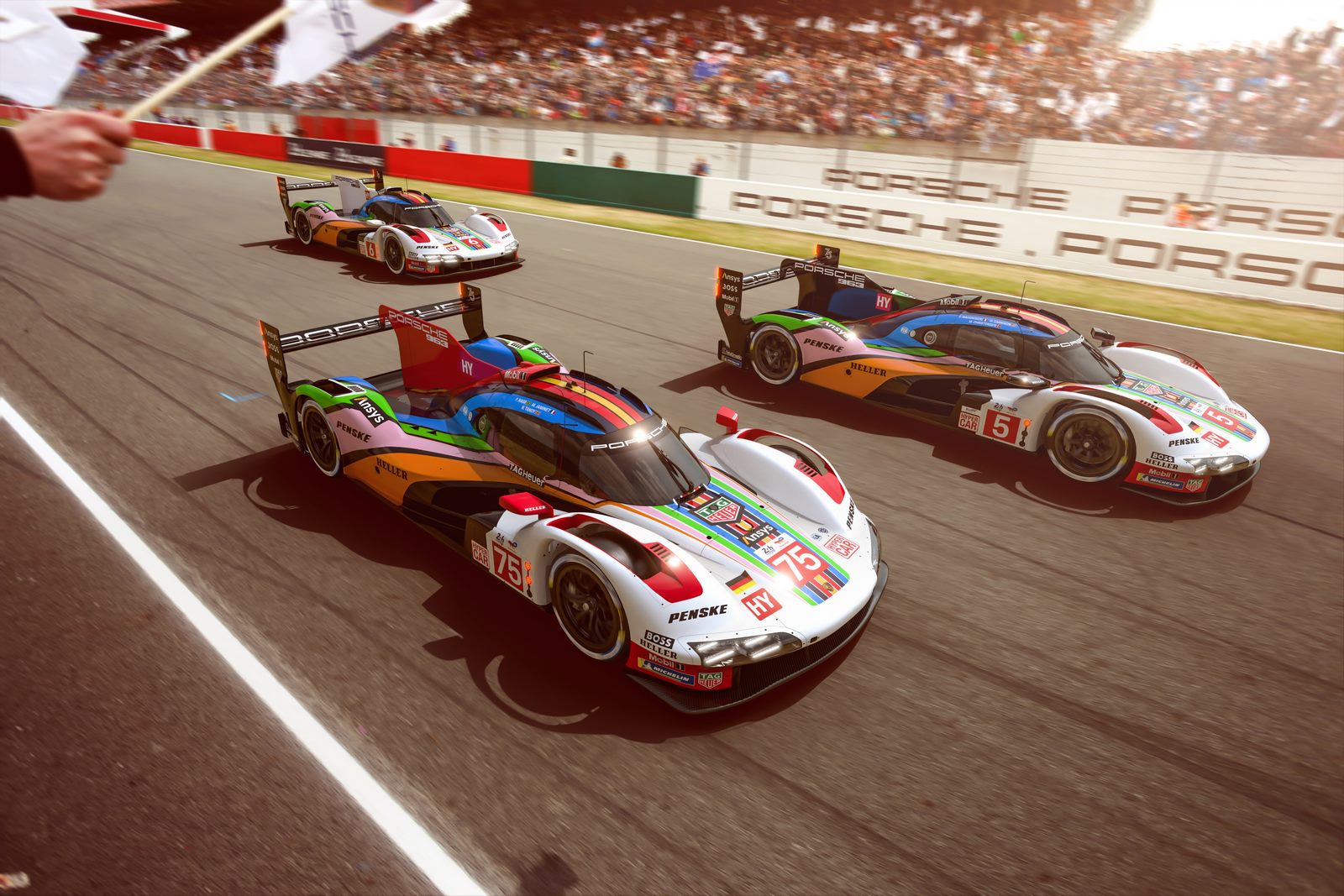 Les livrées spéciales des Porsche 963 pour Le Mans