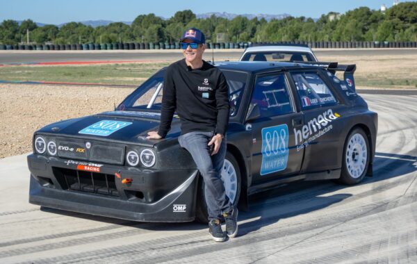 Loeb à temps plein en WRX avec la Lancia Evo-e RX