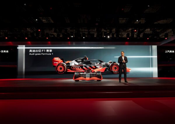 Audi accélère et dévoile un peu plus son projet F1 à Shanghai