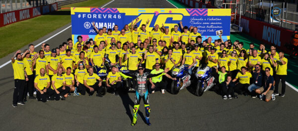 Valentino Rossi devient l'ambassadeur de la marque Yamaha