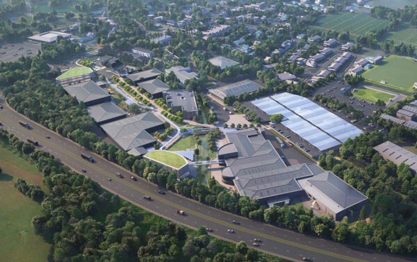 Le futur campus de Mercedes-AMG F1 à Brackley