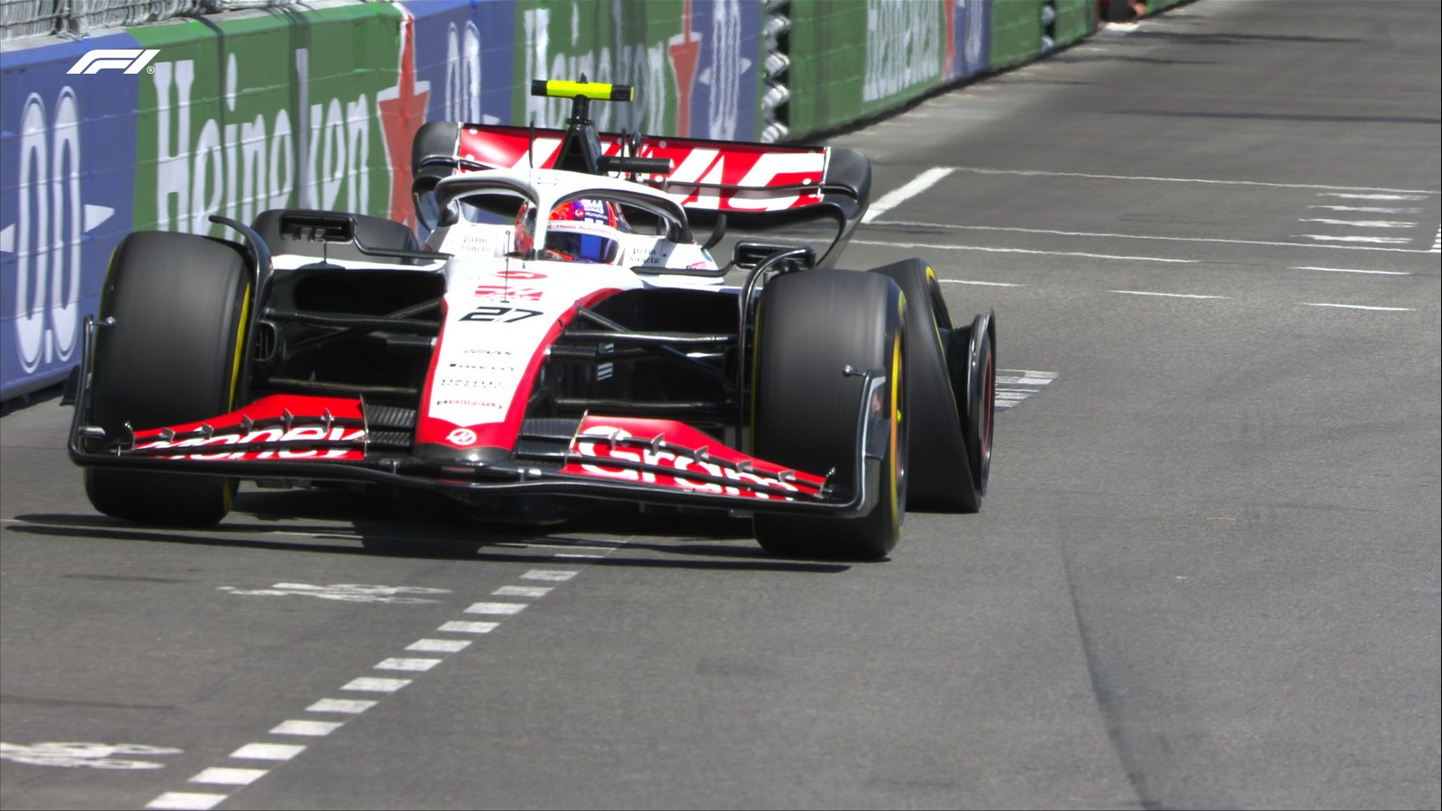 Hülkenberg a tapé à la chicane du port de Monaco