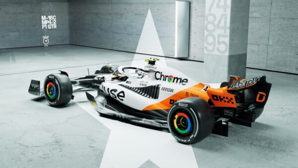 Livrée spéciale de McLaren pour le GP de Monaco