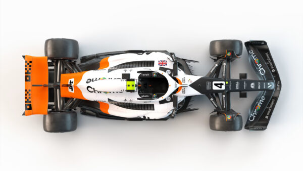Livrée spéciale de McLaren pour le GP de Monaco