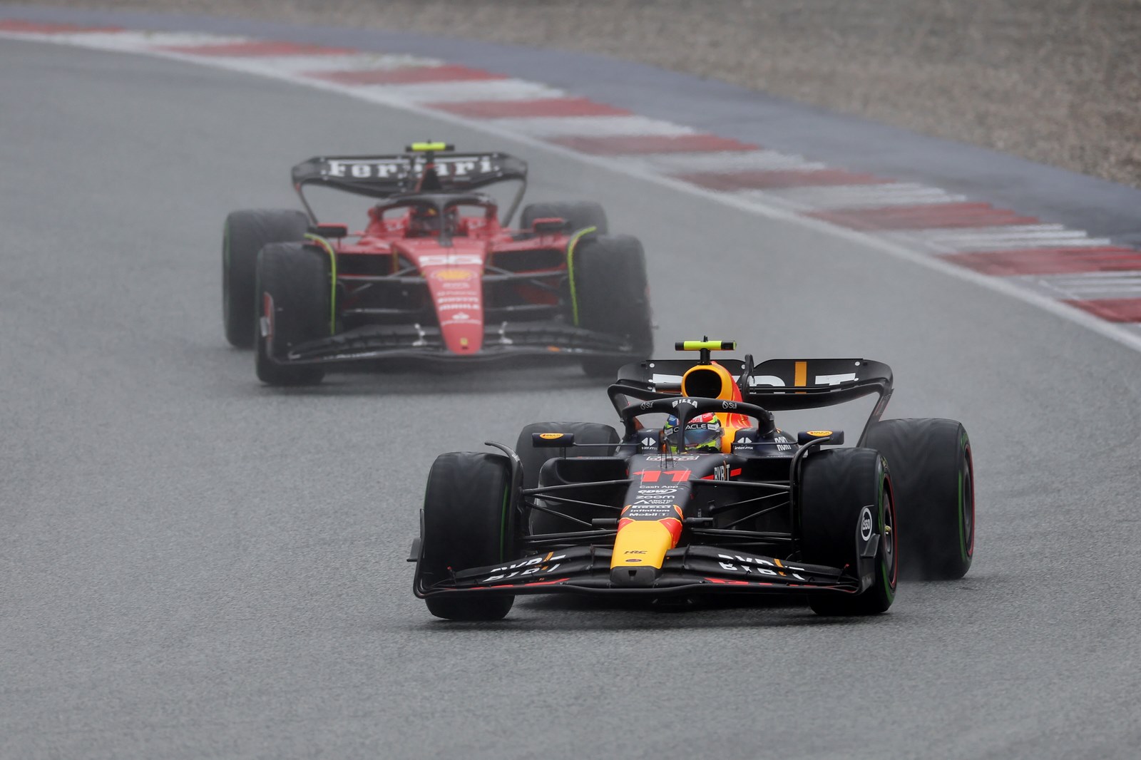 Pérez devant Sainz en Sprint au GP d'Autriche 2023