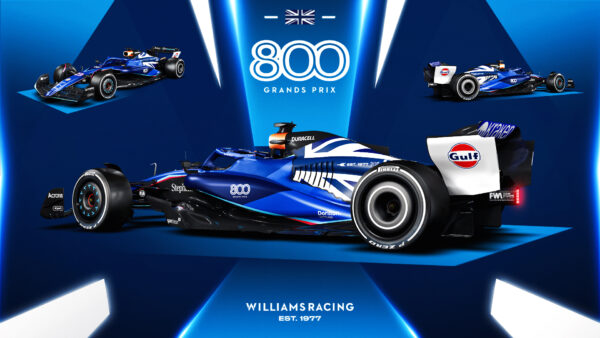 Williams dévoile sa livrée hommage à ses 800 GP