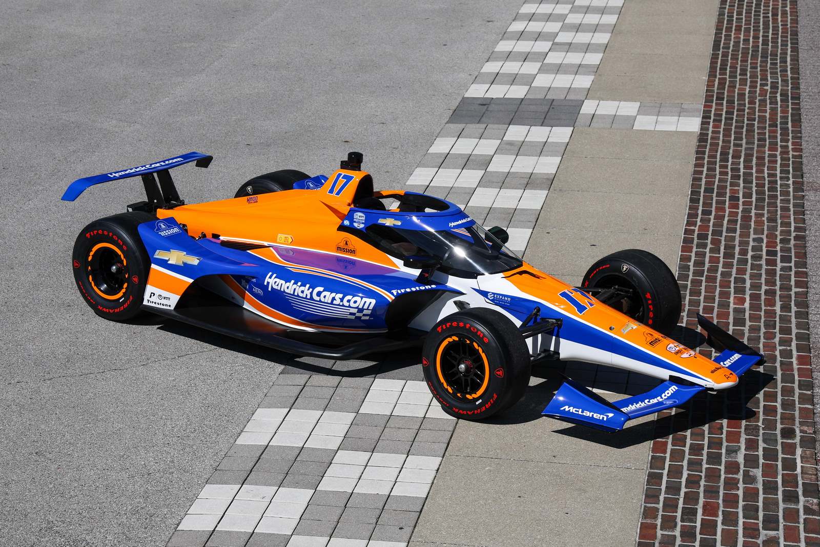 McLaren dévoile la livrée de Kyle Larson pour l'Indy 500 2024