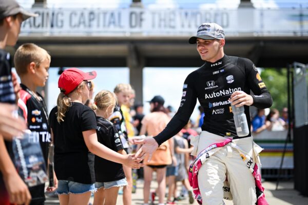Lundqvist suppléant de Pagenaud chez MSR sur l'ovale de Gateway