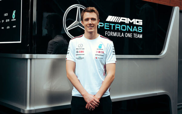 Frederik Vesti sera dans la Mercedes aux EL1 du Mexique