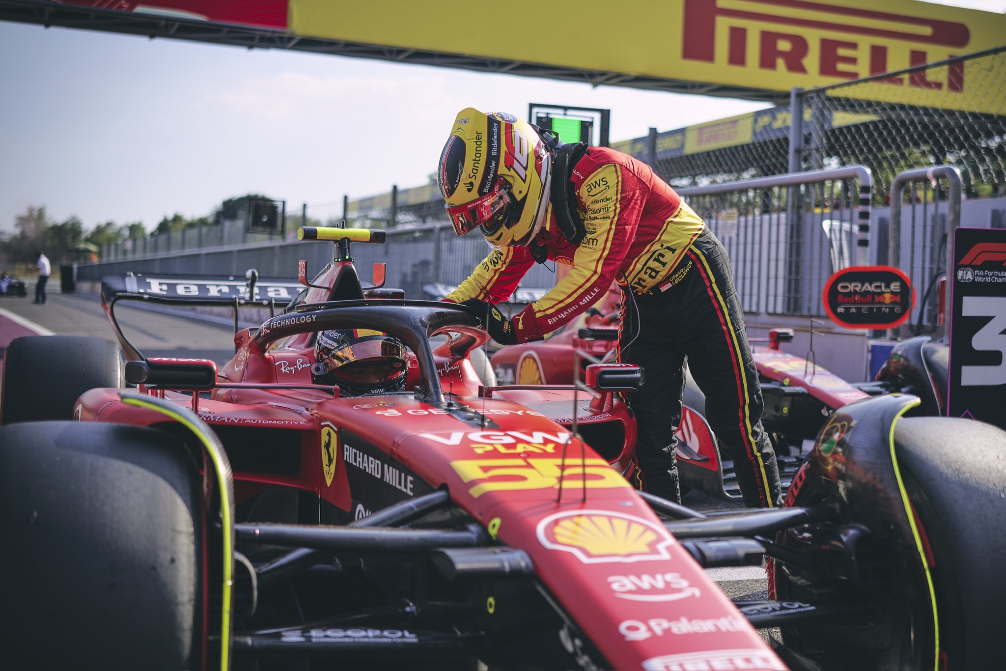 Pourquoi les Ferrari n'ont pas été pénalisées aux qualifications