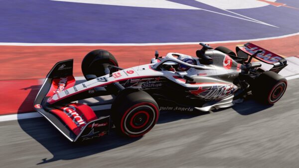 La livrée spéciale de la Haas F1 Team pour le Grand Prix des États-Unis 2023