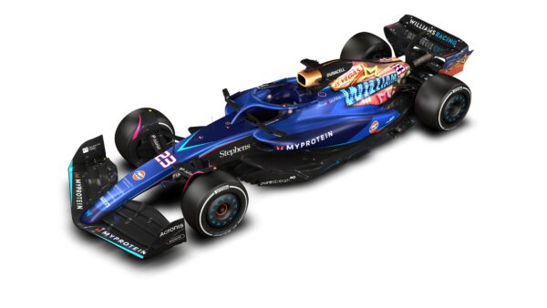 Williams Racing avec une livrée spéciale à Las Vegas