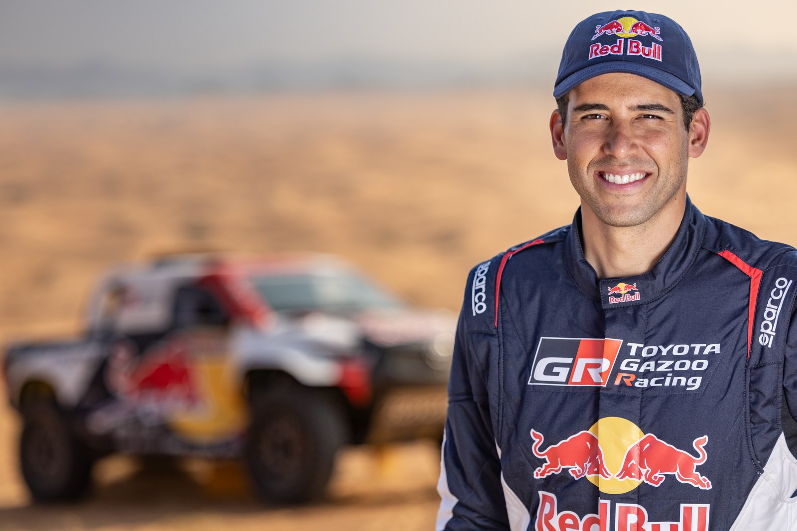 Lucas Moraes pour Toyota Gazoo Racing pour le Dakar 2024